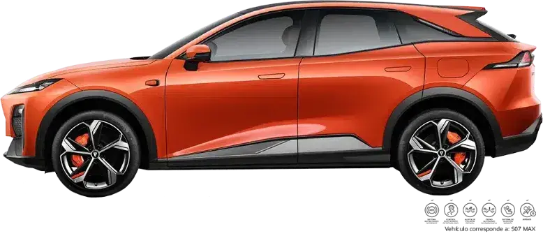 Camioneta híbrida Deepal S07 Max